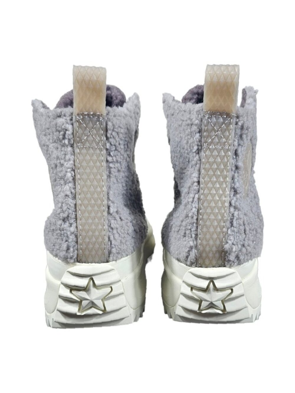 Converse Unisex Run Star Hike Sherpa Sneakers Size 7 Women's Mauve 172202C NWB - Picture 3 of 10